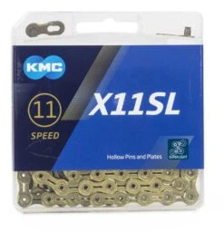 KMC X11SL Ti-N 11sp Ketting-Goud -Cyclo Verkoop bx11slt18 medium 1