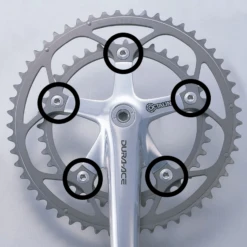 Shimano Bladboutenset Dura Ace 7700 - 5 Pcs - NOS