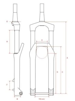 Dt-swiss DT Swiss F232 One 29 Voorvork-Zwart 7 Dt-swiss DT Swiss F232 One 29 Voorvork-Zwart -Cyclo Verkoop f232ochlpgos20217s 3 1