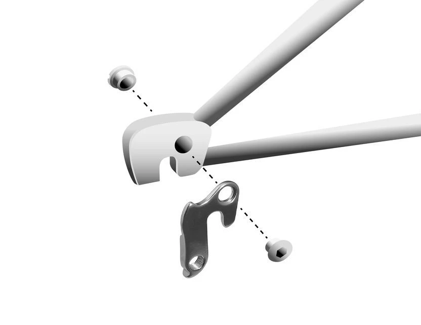 Math Salden GH005 Aluminium Derailleurhanger-Zilver 5 Math Salden GH005 Aluminium Derailleurhanger-Zilver - Image 3