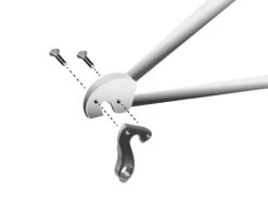 Math Salden GH056 Aluminium Derailleurhanger-Zilver 10 Math Salden GH056 Aluminium Derailleurhanger-Zilver -Cyclo Verkoop gh 056 assembly