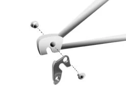 Math Salden GH097 Aluminium Derailleurhanger-Zilver -Cyclo Verkoop gh 097 assembly