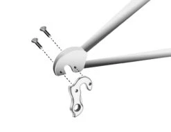 Math Salden GH116 Aluminium Derailleurhanger-Zilver -Cyclo Verkoop gh 116 assembly