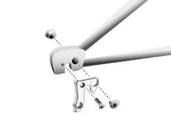 Math Salden GH128 Aluminium Derailleurhanger-Zilver -Cyclo Verkoop gh 128 assembly