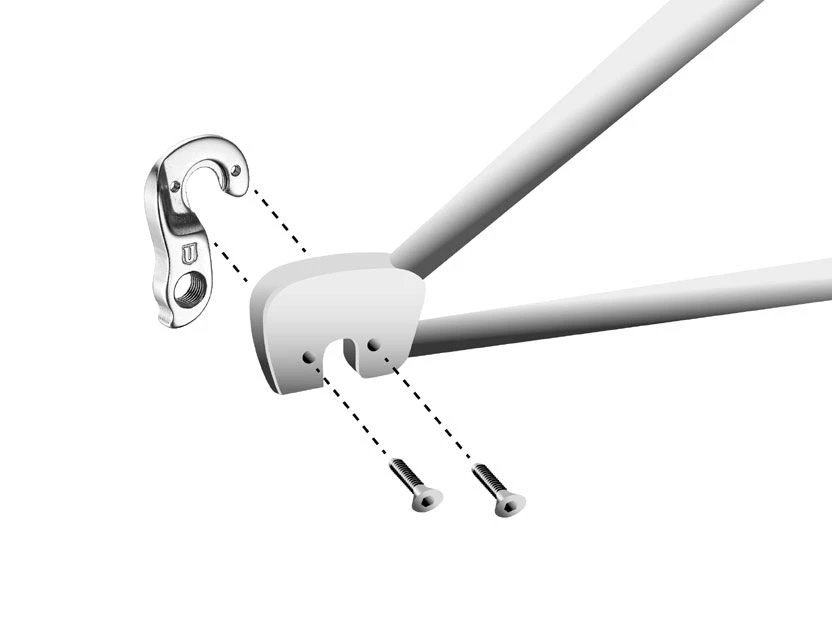 Math Salden GH161 Aluminium Derailleurhanger-Zilver 5 Math Salden GH161 Aluminium Derailleurhanger-Zilver - Image 3