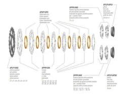 Miche Primato Light Shimano 11sp Cassette -Cyclo Verkoop miche pignoni strada light primato11sh 2 1