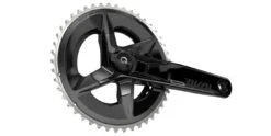 SRAM Rival DUB AXS D1 Quarq 12sp Crankset-Zwart-170mm-48x35 -Cyclo Verkoop pm rival axs d1 dub 1725 4633 c 3q h medium