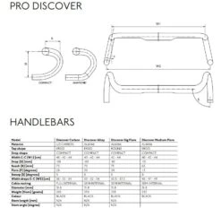 Pro Discover Stuurbocht-Zwart-42cc -Cyclo Verkoop prha0568 specs 2