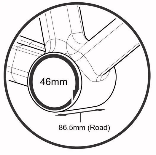 Prestine BB386 Press-Fit Adapters SRAM-Zwart 4 Prestine BB386 Press-Fit Adapters SRAM-Zwart - Image 2
