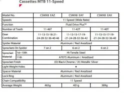 Sunrace CSMX8 11sp Cassette 5 Sunrace CSMX8 11sp Cassette -Cyclo Verkoop sunracecsmx8.eaz 3